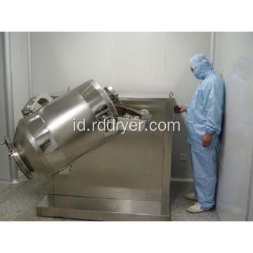 Lab Square Cone Powder / Bin Mixer Hopper Mixer